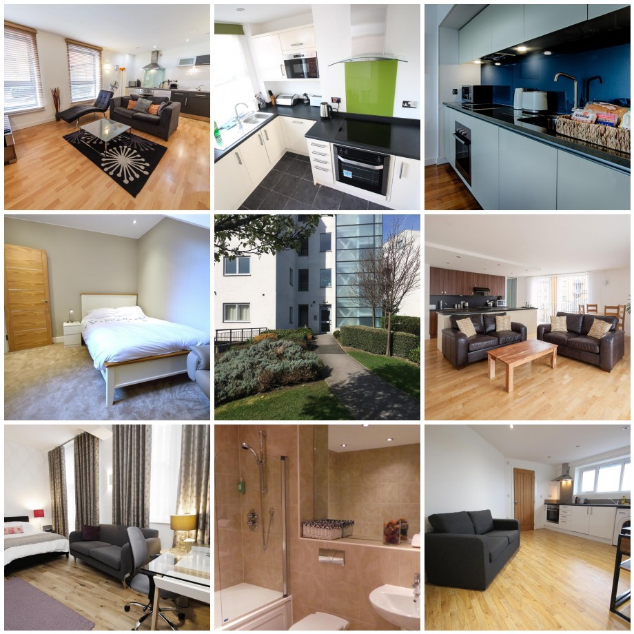 Pictures of serviced apartments in Sheffield. 